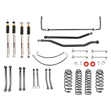2580.57 Belltech Lift Kit Jeep Wrangler JK Rubicon Unlimited 4WD 4-Door (07-17) Front And Rear - 4