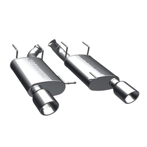 470.60 Magnaflow Axleback Exhaust Ford Mustang V6 3.7L (2011-2012) Race / Competition / Street Series - Redline360