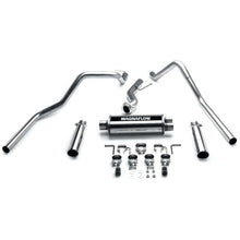 Load image into Gallery viewer, Magnaflow Catback Exhaust Chevy Silverado 1500 V6 4.3L /V8 4.8L/5.3L (99-02) [Street Series - Dual Split Rear Exit w/ Polished Tips] 15753 - Default Title Alternate Image