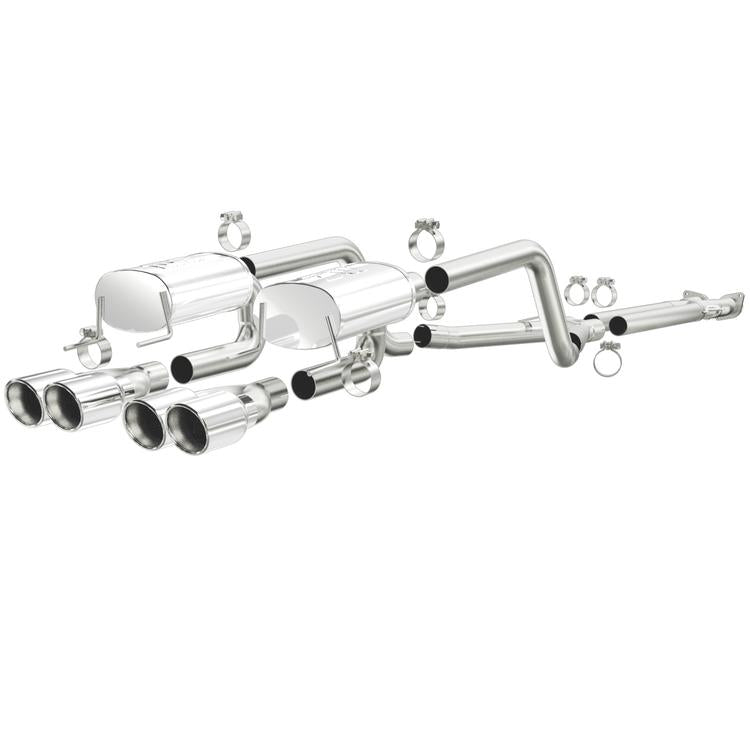 2079.77 Magnaflow Exhaust Corvette C6 V8 6.0L/6.2L (2005-2011) Axleback or Catback - Redline360