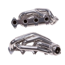 Load image into Gallery viewer, BBK Shorty Headers Ford Mustang GT 4.6L V8 (05-10) [1-5/8 Equal Length/ CARB/SMOG Legal] Titanium or Polished Silver Ceramic Alternate Image