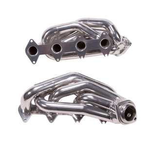 BBK Shorty Headers Ford Mustang GT 4.6L V8 (05-10) [1-5/8 Equal Length/ CARB/SMOG Legal] Titanium or Polished Silver Ceramic