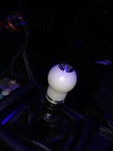 Load image into Gallery viewer, Boomba Racing Round Shift Knob Subaru Impreza (04-14) [270g V2] White Delrin Alternate Image