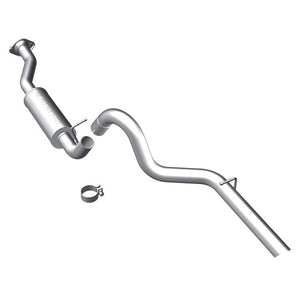 420.82 Magnaflow Exhaust Jeep Wrangler TJ 4.0L (04-06) 2.5" Catback Off-Road/Street Series - Redline360