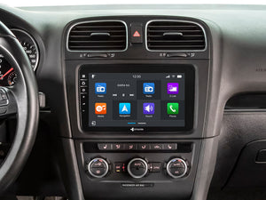 Install an android gps car radio on VW GOLF 6 