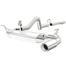 Load image into Gallery viewer, 425.72 Magnaflow Catback Exhaust Jeep Wrangler JK V6 3.8L (2007-2011) Off Road/Rock Crawler/Competition/Street Series - Redline360 Alternate Image