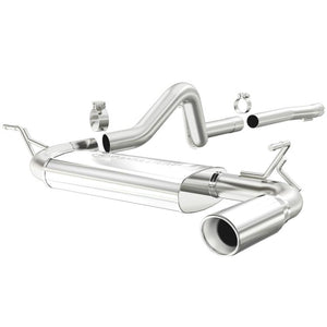 425.72 Magnaflow Catback Exhaust Jeep Wrangler JK V6 3.8L (2007-2011) Off Road/Rock Crawler/Competition/Street Series - Redline360