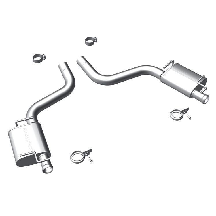 678.48 Magnaflow Axleback Exhaust Dodge Challenger V8 6.1L / 6.4L (08-14) w/ or w/o Tips - Redline360