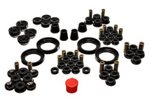 Load image into Gallery viewer, Energy Suspension Hyper-Flex Master Bushing Set Honda Prelude (92-96) Red or Black - Black Alternate Image
