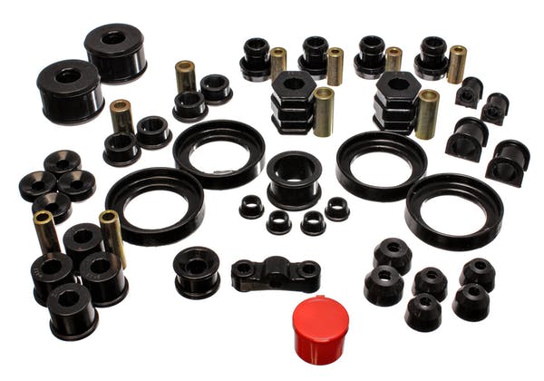 Energy Suspension 84-87 Honda Civic/CRX Red Hyper-Flex Master Bushing Set