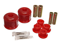 Load image into Gallery viewer, Energy Suspension Rear Trailing Arm Bushing Set Honda Prelude (92-96) Red or Black - Red Alternate Image
