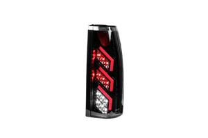 Winjet LED Tail Lights Chevy Blazer (1992-1994) Black/Smoke or Glossy Black/Clear