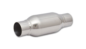 57.95 Vibrant Bottle Style Resonator (2.5" Inlet/Outlet 12" Long) Stainless 1792 - Redline360