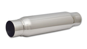 87.95 Vibrant Bottle Style Resonator (3" Inlet/Outlet 18" Long) Stainless 1795 - Redline360