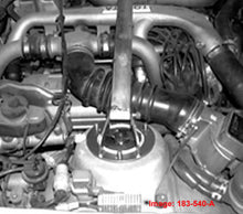 Load image into Gallery viewer, Cusco Strut Bar Toyota Supra MK3 (1987-1992) Front Upper - Type ALC OS / OC Alternate Image