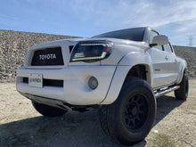 Load image into Gallery viewer, AlphaRex Dual LED Projector Headlights Toyota Tacoma [LUXX Series - DRL Light Tube] (05-11) Alpha-Black / Black / Chrome - Alpha-Black / With Converter Alternate Image