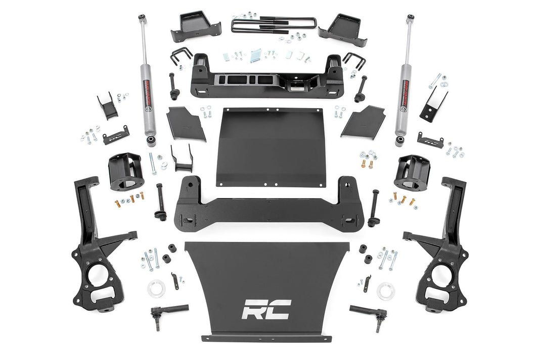 Rough Country Lift Kit GMC Sierra 1500 Trailboss / AT4 4WD (2019-2022) 4