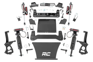 Rough Country Lift Kit Chevy Silverado 1500 Trailboss / AT4 4WD (2019-2022) 4" Lift w/ Lifted Knuckles