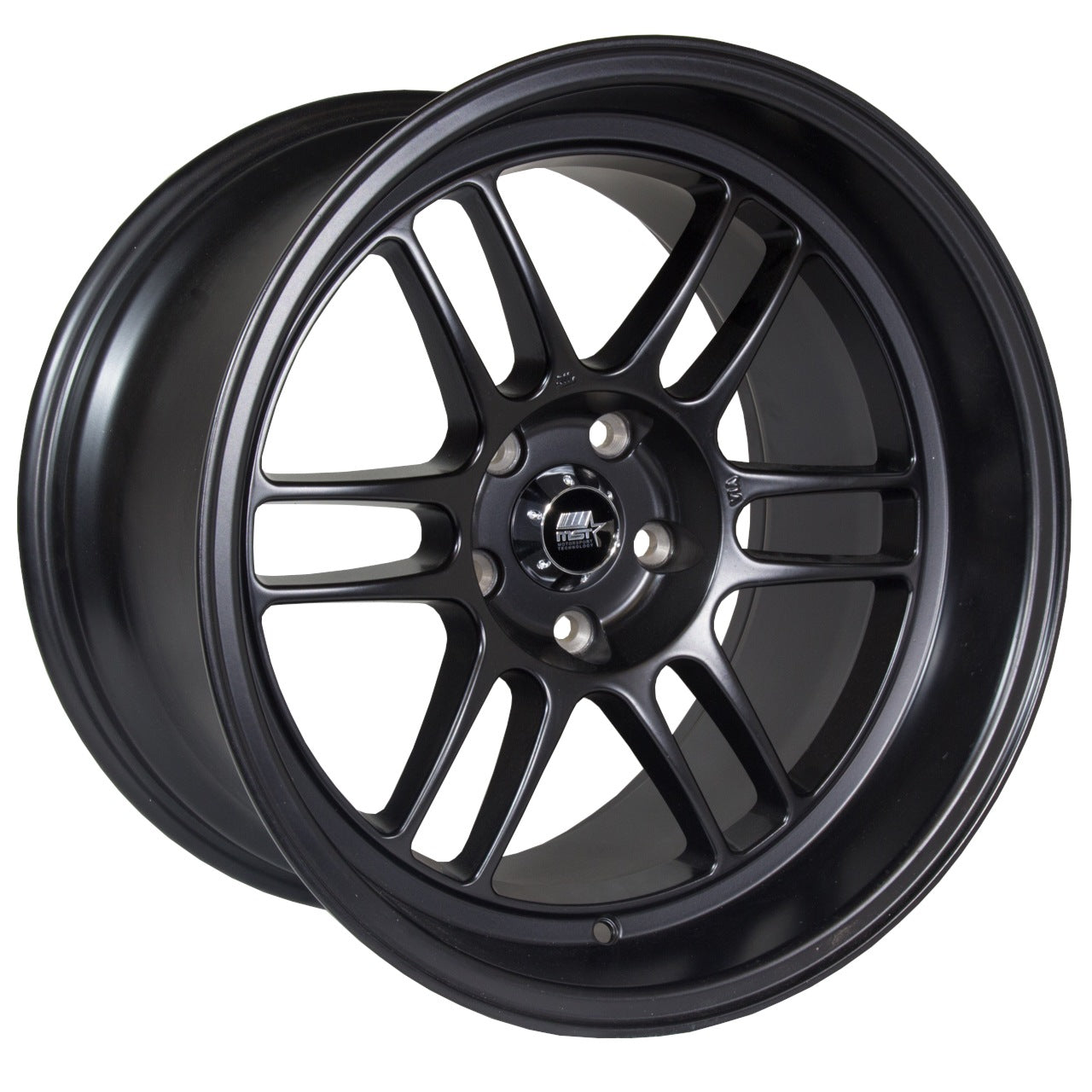 MST Suzuka Wheels (18x9.5 5x114.3 +25 Offset) Matte Black / Matte Gunm