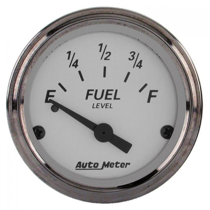 67.83 AutoMeter American Platinum Series Fuel Level Gauge (2 1/16