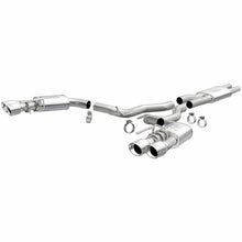 Load image into Gallery viewer, Magnaflow Catback Exhaust Ford Mustang V8 5.0L (18-23) [Street Series - Quad Split Rear Exits w/ Polished Tips] 19370 Alternate Image