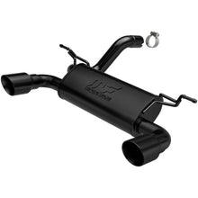 Load image into Gallery viewer, Magnaflow Exhaust Wrangler JL 2.0/ V6 3.6L (18-21) Axleback w/ Polished or Black Tips - Black Coated Tips Alternate Image