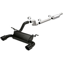 Load image into Gallery viewer, Magnaflow Catback Exhaust Jeep Wrangler 3.6L V6 (18-23) [Street Series - Dual Split Rear Exit w/ Black Tips] 19417 Alternate Image