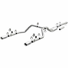Load image into Gallery viewer, Magnaflow Catback Exhaust Chevy Silverado 1500 V6 4.3L/V8 5.3L (19-23) [Street Series w/ Polished Tips] Single Passenger Side Rear or Dual Split Rear Exit - Dual Split Rear Alternate Image