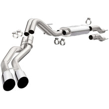 Load image into Gallery viewer, Magnaflow Catback Exhaust Ford F150 V6 2.7L/3.5L / V8 5.0L (15-23) [Street Series w/ Polished Tips] Dual Same Side / Single Passenger Side Rear / Dual Split Rear Behind Rear Tires Exit - Dual Side Behind Passenger Rear Tire Alternate Image