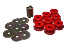 Load image into Gallery viewer, Energy Suspension Rear Sub-Frame Bushings Subaru Legacy (05-09) Red or Black - Red Alternate Image