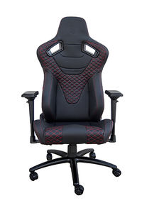 359.00 Cipher Office / Gaming Chair [RS Racing Style / Black] Leatherette Carbon Fiber w/ Diamond Stitch - Redline360