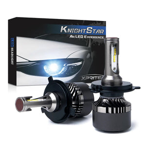 71.99 Xprite Knight Star All-In-One CSP LED Headlight Conversion Kit - Redline360