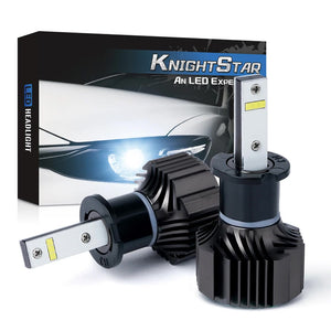 71.99 Xprite Knight Star All-In-One CSP LED Headlight Conversion Kit - Redline360