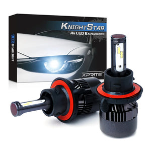 71.99 Xprite Knight Star All-In-One CSP LED Headlight Conversion Kit - Redline360