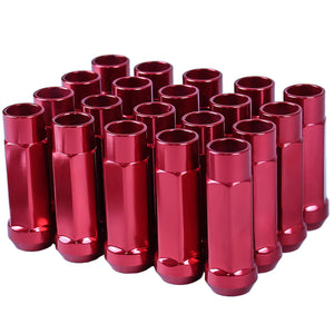 54.95 Godspeed Type-X Lug Nuts (60mm - 20 Piece - Aluminum - Open End) M12x1.25 - Redline360