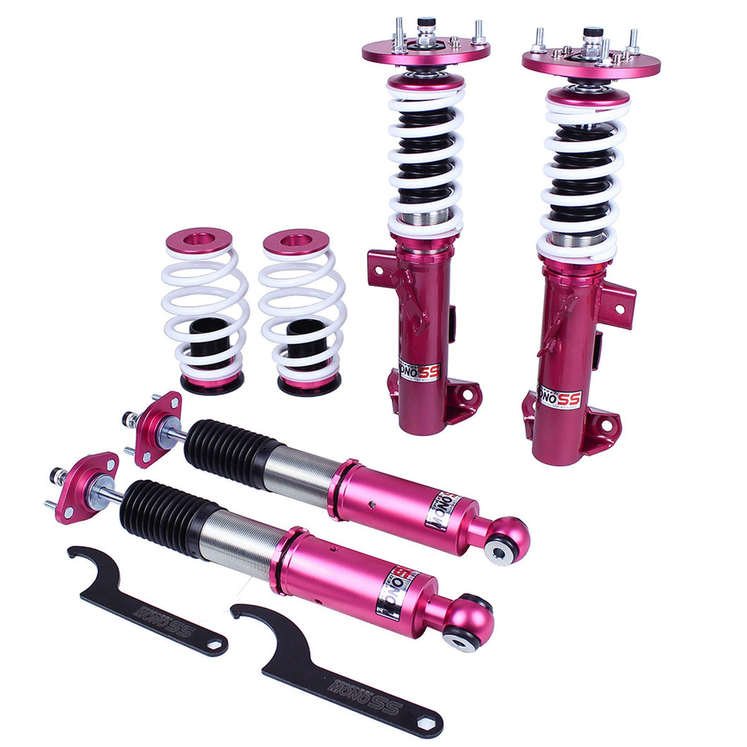 675.00 Godspeed MonoSS Coilovers BMW E36 RWD 318i 325i 328i (92-99) w/ Front Camber Plates - Redline360