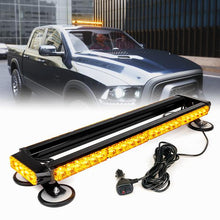 Load image into Gallery viewer, Xprite Rooftop Strobe Light Pursuit 26" LED Series w/ Magnetic Base - Amber / Mixed - Amber Alternate Image