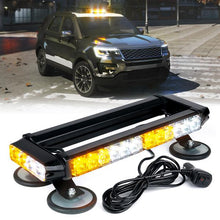 Load image into Gallery viewer, Xprite Rooftop Strobe Light Pursuit 14.5" LED Series w/ Magnetic Base - Amber / Mixed - Mixed Alternate Image
