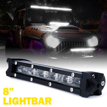 Load image into Gallery viewer, Xprite Flood Beam CREE LED Light Bar Ultra Thin Astro Series - 8"/14"/20"/26"/32"/38"/42'/44"/50" - 8" Alternate Image