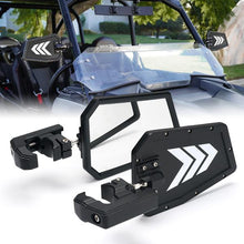 Load image into Gallery viewer, 69.99 Xprite Impression Series UTV Side Mirrors with Brackets - Arrows / Flag / Logo - Redline360 Alternate Image