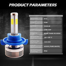 Load image into Gallery viewer, Xprite COB LED Headlight Conversion Kit 4S series - 9006/HB4 or 907/HB5 or H4 or H8/H9/H11 or H7 or H13 - H13 Alternate Image