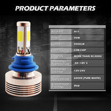 Load image into Gallery viewer, Xprite COB LED Headlight Conversion Kit 4S series - 9006/HB4 or 907/HB5 or H4 or H8/H9/H11 or H7 or H13 - H8/H9/H11 Alternate Image