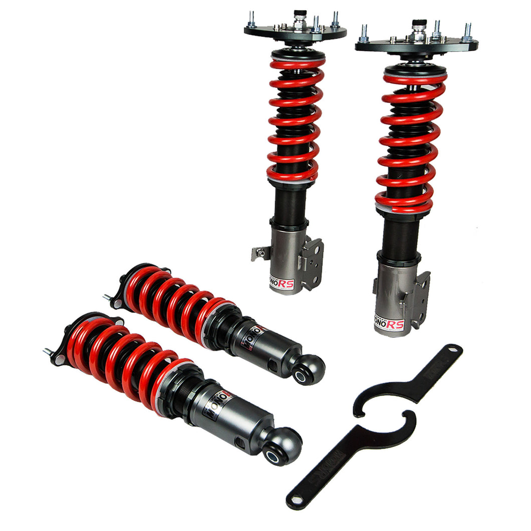 765.00 Godspeed MonoRS Coilovers Subaru Outback & Legacy (05-09) w/ Front Camber Plates - Redline360