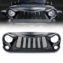Load image into Gallery viewer, Xprite Front Grille Jeep Wrangler JK/JKU (2007-2018) Black Widow Series - Default Title Alternate Image
