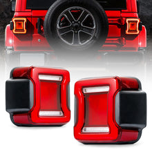 Load image into Gallery viewer, 225.99 Xprite LED Tail Lights Jeep Wrangler JL (2018-2019-2020) X-Pro Infinity Series - Redline360 Alternate Image