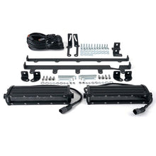 Load image into Gallery viewer, 48.00 Xprite Philips LED Grille Light Kit Jeep Wrangler JK [8" Double Row] (07-18) GRL-JK-G1-KIT-W-2PC - Redline360 Alternate Image