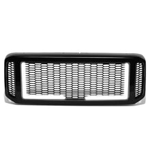 Load image into Gallery viewer, DNA Grill Ford -250 /F350 /F450 /F550 SD (05-07) [Badgeless Vertical Fence Style] Satin Black Alternate Image