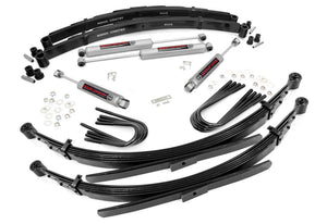 Rough Country Lift Kit Chevy C10/K10 4WD (88-91) 2" Lift Kits w/ 52" RR Springs