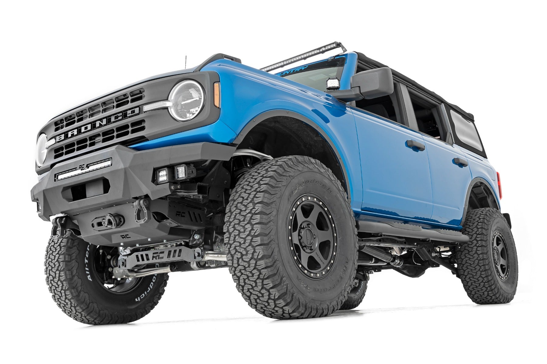 Rough Country Lift Kit Ford Bronco 4WD (2021-2022) 5" Suspension Lift ...