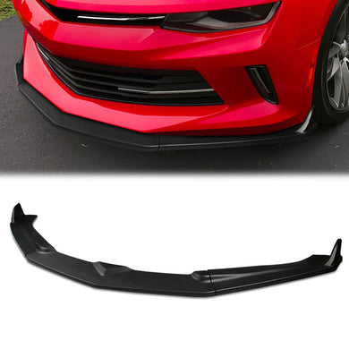 DNA Bumper Lip Chevy Camaro LT / LS / SS (16-18) Front Lower w/ Stabilizers-  Matte or Gloss Black / Carbon Fiber